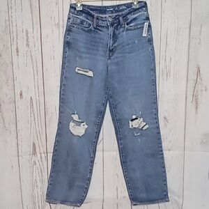 NWT Old Navy High-Rise O.G. Loose Secret-Smooth Pockets sz 2 Petite